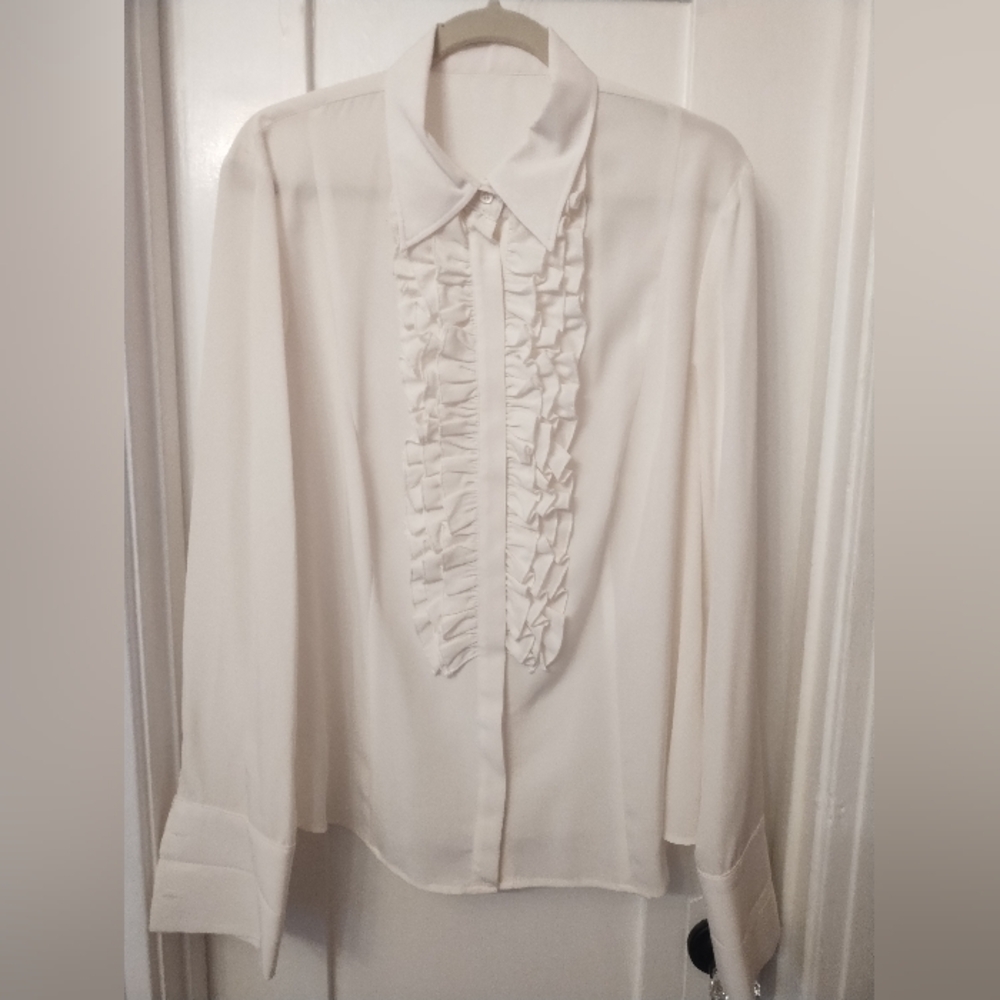 Tuxedo Shirt With French Cuffs